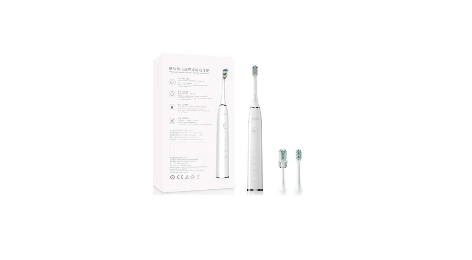 Meizu Aet01 Acoustic Electric Toothbrush Instruction Manual