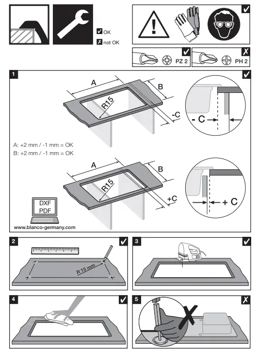 BLANCO 525896 FARON XL 6 S Silgranit PuraDur - Fig 2
