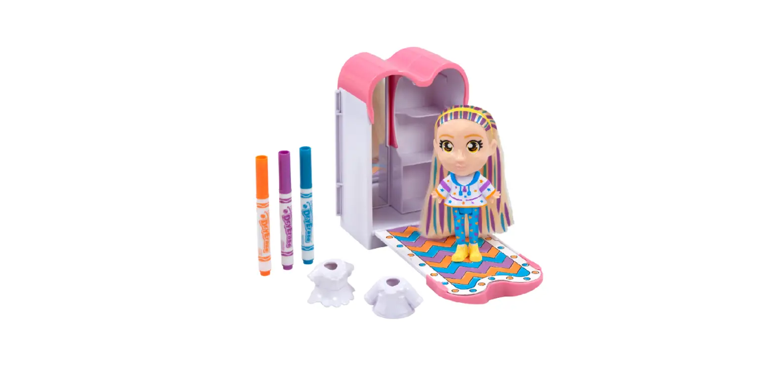 Crayola Colour N Style Friends Catwalk Doll User Guide