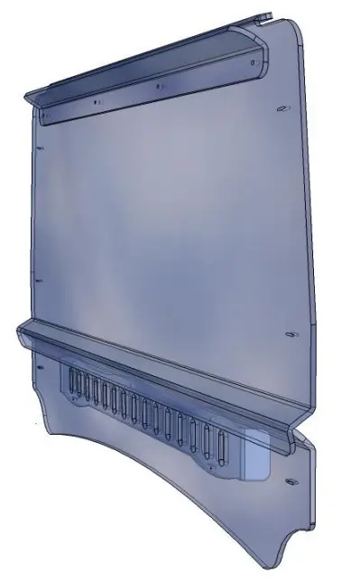 FALCON-RIDGE-KU-RTV1140-WD05-Kubota-RTV-1140-Vented-Lexan-Windshield-FIG-5