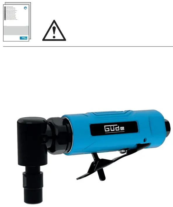 Gude 40125 Pneumatic Angle Die Grinder - Figure 1