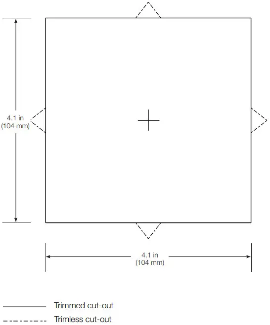 LUTRON Ivalo Finire 3” LED Downlights -Cut-ou
