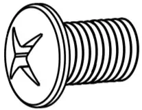 Bar Bolt x 8 (M6 x 10mm)