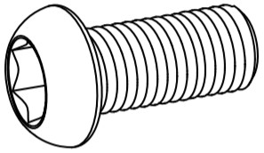 Base Bolt x 4 (M8 x 20mm)