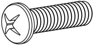 Mounting Bolt C x 4 (M5 x 25mm)
