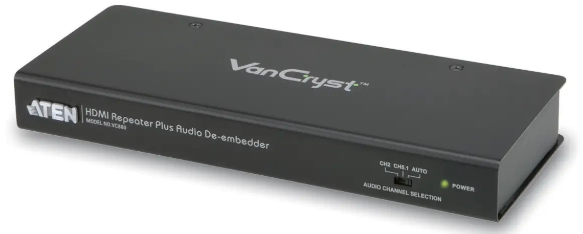 Aten VanCryst VC880 HDMI Repeater Plus Audio-PRODUCT
