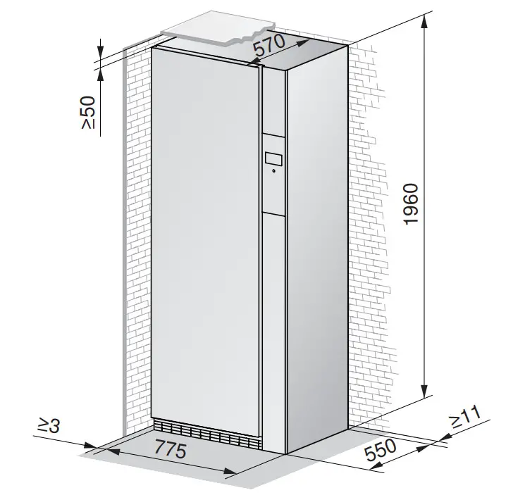 V-ZUG V6000 RefreshButler - Figure 3