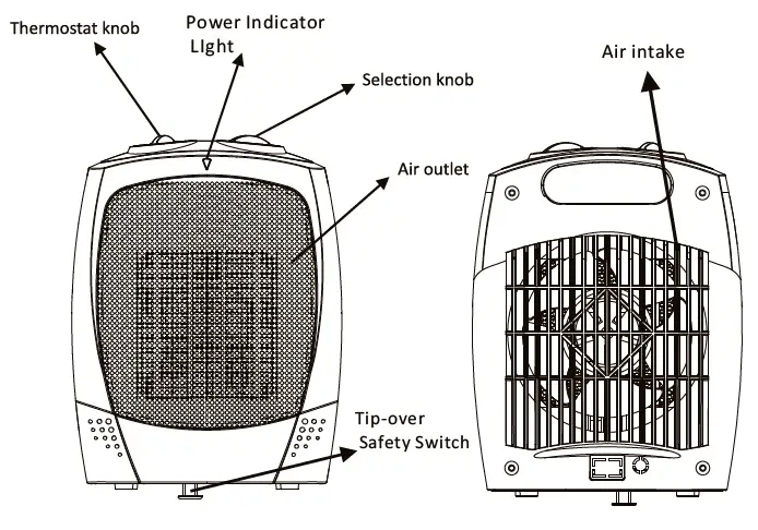 Ceramic Space Heater (1)
