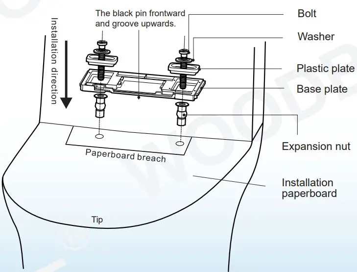 WOODBRIDGE BID01 Smart Toilet Seat - Figure 8