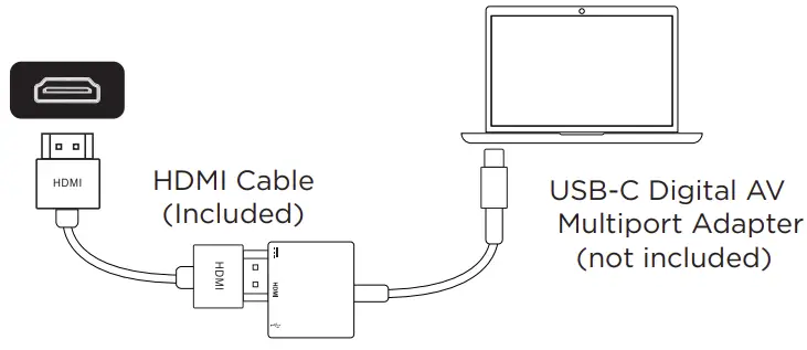 Connecting Your Projector with a Cable