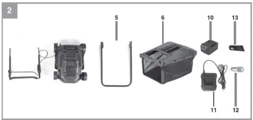 NORDIC LM-B0136-2 18V Brushless Lawn Mower-fig3