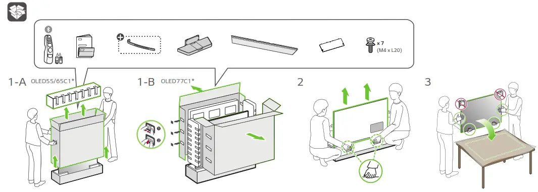 LG OLED77C1 4K HDR Smart OLED TV - 4