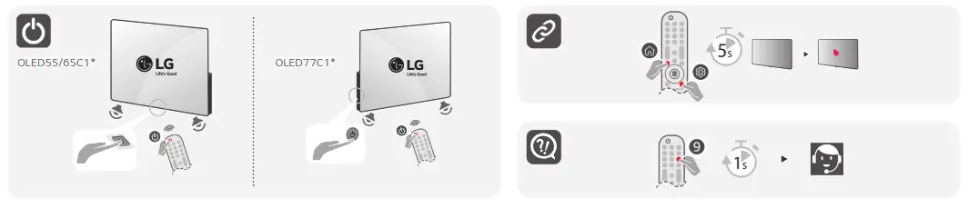 LG OLED77C1 4K HDR Smart OLED TV - 9