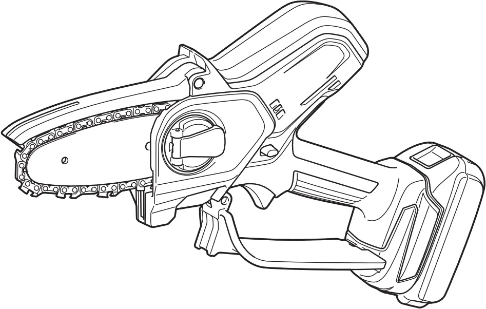 makita DUC101 Cordless Pruning Saw