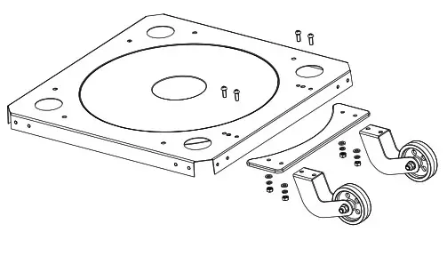 electriQ EQODHFLGR Pyramid Flame Tower Outdoor Gas Patio Heater - STEP 1