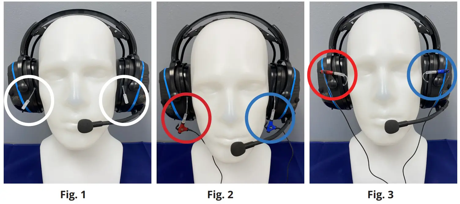 Sensear SM1B Earmuff Probed Test Cushions
