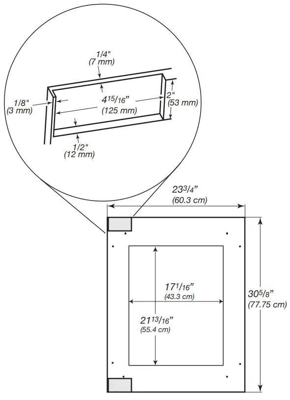 KitchenAid W11515231B Undercounter Refrigerator - fig 3