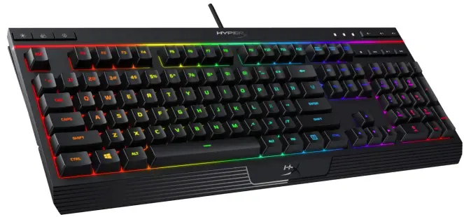 HyperX HX-KB5ME2-US Alloy Core RGB Membrane Gaming Keyboard-FIG1