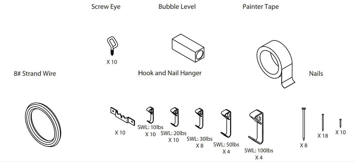 National-Hardware-SN12171-00-Wall-Gallery-Hardware-Kit-2--2
