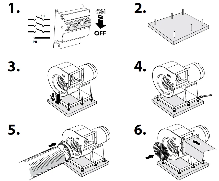 BLAUBERG S-Vent Centrifugal Fan In A Scroll Casing 4