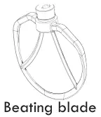 PROGRESS GO BAKE 1300W Stand Mixer - fig 3