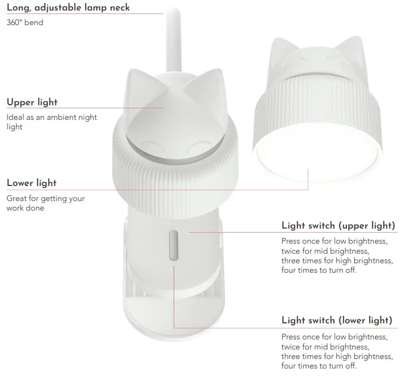 multitasky Clampy Bendy Lamp -