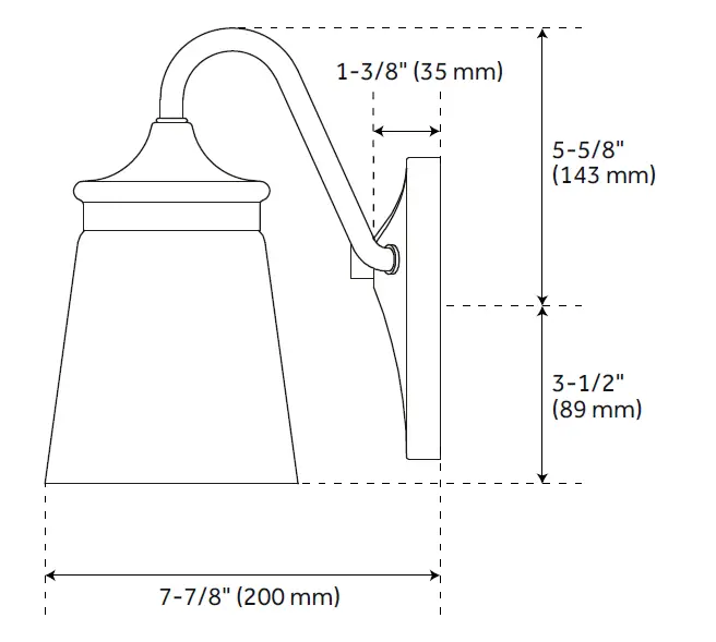 PARK HARBOR 453506 LA Maida Matte Black 2 Light Vanity Light 2