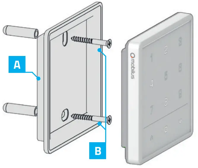 ASSEMBLY OF A HOLDING FIXTURE