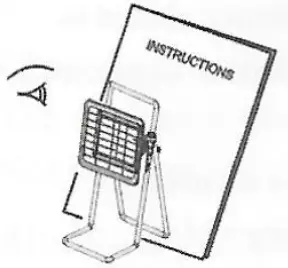 Lifestyle 3.5kW Propane Gas Site Space Heater - Figure 1