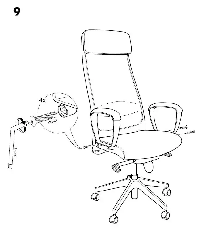 Ikea-markus-Office-Chair-User-Manual-fig-8