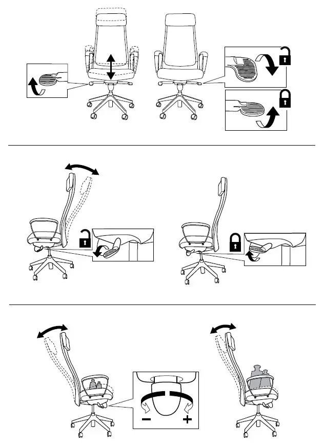 Ikea-markus-Office-Chair-User-Manual-fig-9
