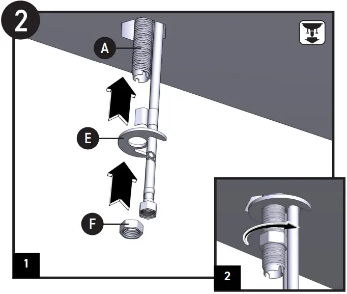MOEN 5622BL Kitchen Sink Faucets Single Lever Pull Out Spout Hot and Cold Water Mixers - Figure 2