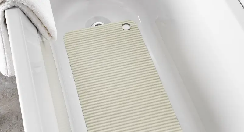 Ikea 205.499.89 Blåsjön Bathtub Mat Beige 33x84 Cm Instruction Manual