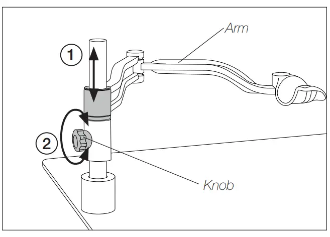JBC RHS Articulated Hand Rest-fig4