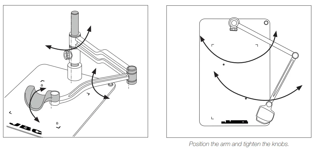 JBC RHS Articulated Hand Rest-fig5