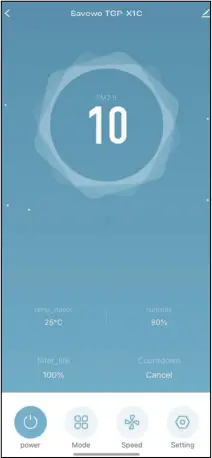 SAVEWO TGP-X1C - App Connection 12