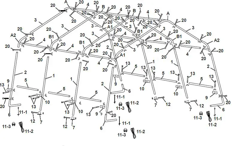 COVERPRO-62860-10 x 17- Ft-Portable-Garage-34