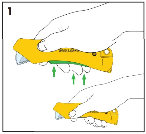CrewSafe XSCU 03101 Safety Utility Knife - fig
