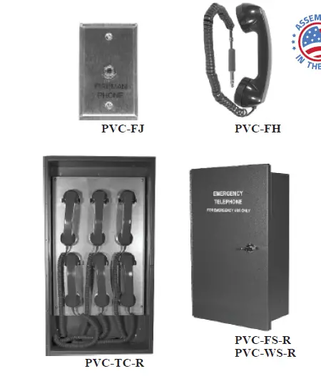 POTTER PVC-MP-DP Voice Evacuation Accessories 1