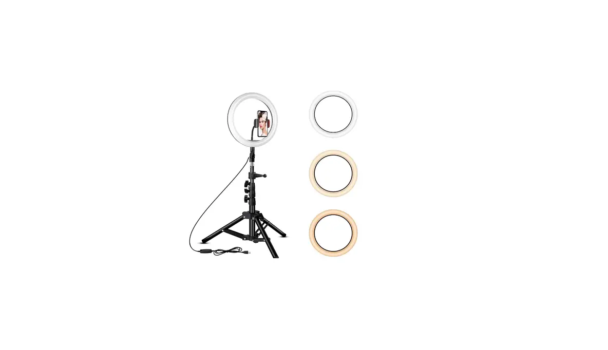 Rovtop Rva2-ysx798us01 10-inch Ring Light With Stand Tripod User Guide Rovtop Rva2-ysx798us01 10-inch Ring Light With Stand Tripod User Guide