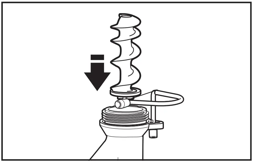 ASSEMBLING THE PASTA PRESS