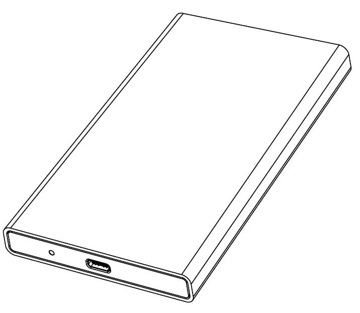 GRAUGEAR G-2501-AC-10G USB Type-C Enclosure for 2.5 Inch HDD-SSD