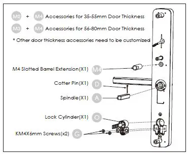 LOCKLY-GUARD-ATHENA-228SL-Slide-Edition-Door-Lock-Installation-Guide-fig-14