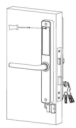 LOCKLY-GUARD-ATHENA-228SL-Slide-Edition-Door-Lock-Installation-Guide-fig-28