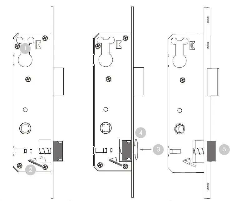 LOCKLY-GUARD-ATHENA-228SL-Slide-Edition-Door-Lock-Installation-Guide-fig-3