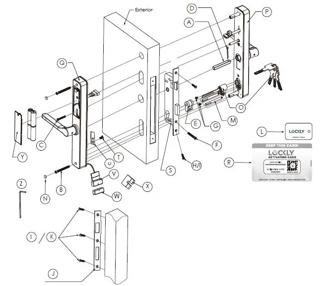 LOCKLY-GUARD-ATHENA-228SL-Slide-Edition-Door-Lock-Installation-Guide-fig-30