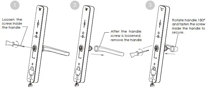 LOCKLY-GUARD-ATHENA-228SL-Slide-Edition-Door-Lock-Installation-Guide-fig-6