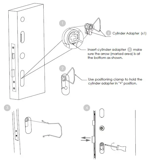 LOCKLY-GUARD-ATHENA-228SL-Slide-Edition-Door-Lock-Installation-Guide-fig-9