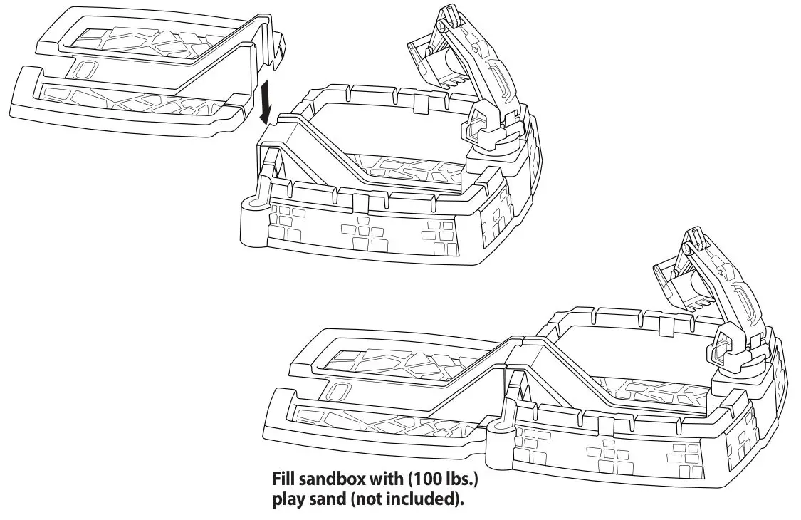 little tikes 32857065 Dirt Digger Sandbox - Add a ramp...
