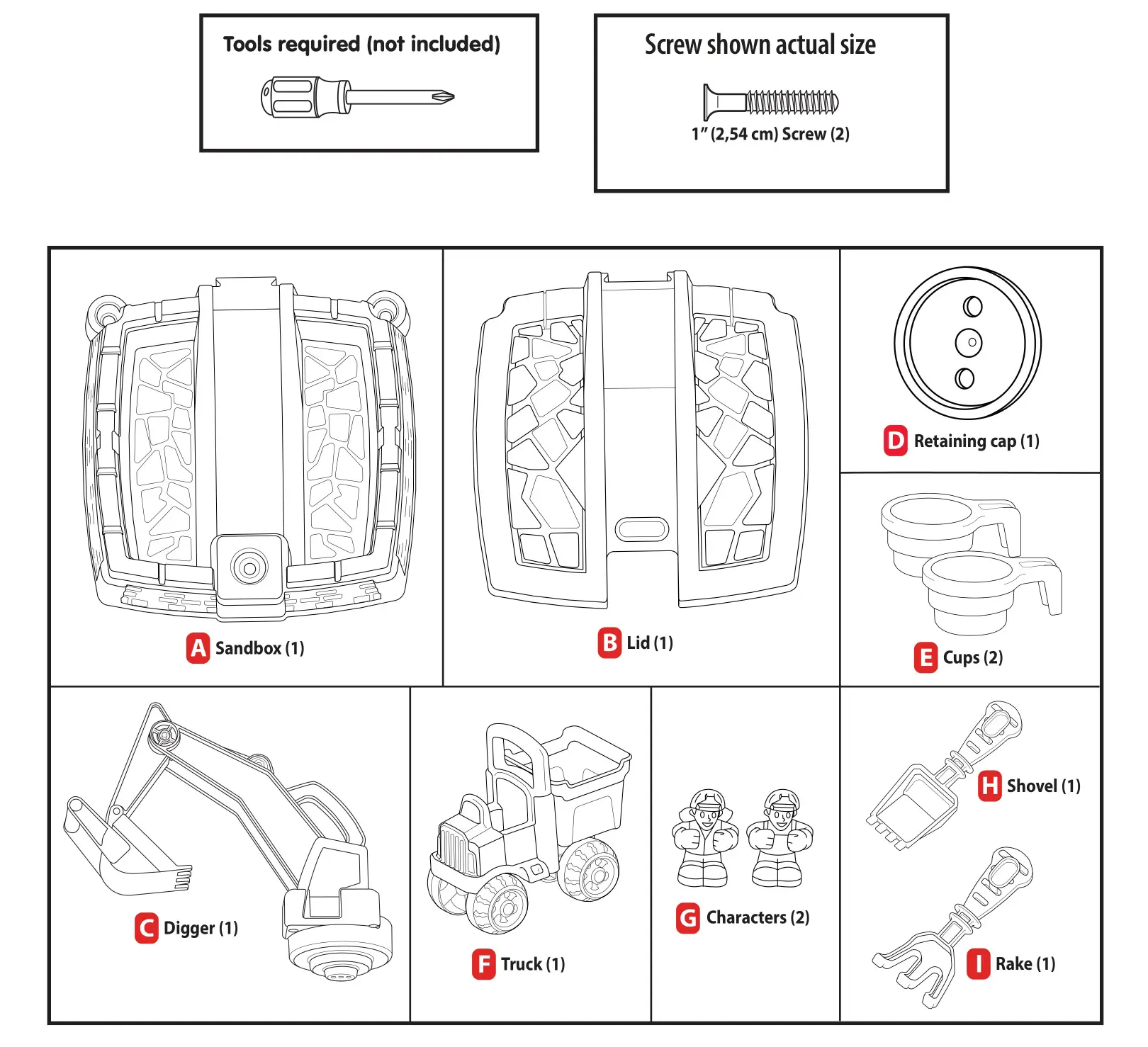 little tikes 32857065 Dirt Digger Sandbox - overview